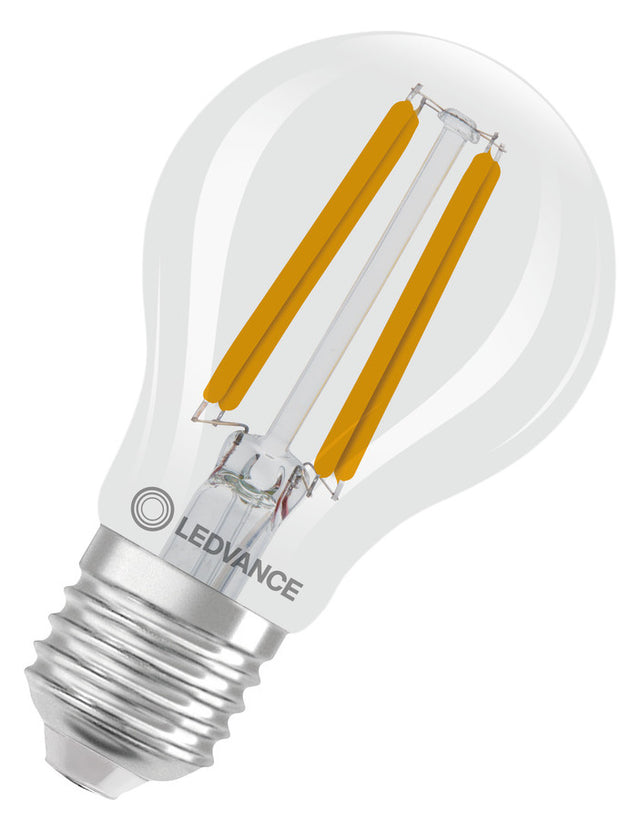 LEDVANCE LED-Lampe FM E27 A60 3,8W 2700K LED Classic A 60 Fil DIM EE A S 3.8 ws
