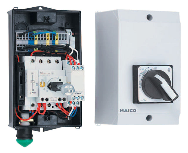 MAICO Motorschutzschalter 3p 6,3A/Iu MVS 6 400V m.Geh IP65 thermomagnetisch