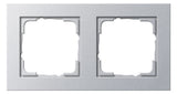 GIRA Rahmen 2f alu lack Kst f.GEB-K E2 021225