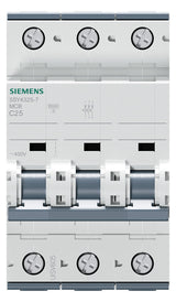 SIEMENS Leitungsschutzschalter UC C 25A 5SY4325-7 3p 400V 3TE 50Hz IP20