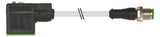 MURR Sensor-Aktorkabel 3p 0,3m Ventil A 7000-40881-2360030 Female abgew M12 PUR