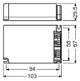 OSRAM LED-Steuerung 27W 700mA 54V DALI Optotronic OTi DALI 25/220...240/700 LT2