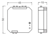 OSRAM-LEDVANCE Steuergerät IP20 PUSHBUTTON COUPLER DALI-2