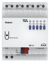 THEBEN Schaltaktor KNX REG 4TE 4f 3A RM 4 U KNX 3680W 110-240V Handbedien
