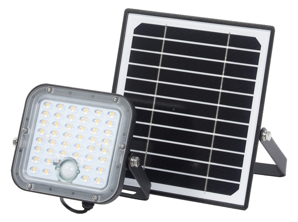 LEDVANCE LED-Anbaustrahler 10W Konv 1LED Endura Flood Split Solar Sensor 10W sw