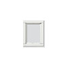 SIEDLE Rahmen-Türstation 1f UP ws alu KR 611-1/1-0 W 131x163x15mm