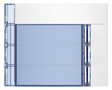 LEGRAND Ruftastenmodul Bus 3RT ws SFERA ALLWHITE Bticino 352032 115x91x11m