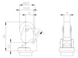 SIEMENS Antriebskopf Rollenhebel 3SE5000-0AE03
