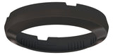 THEBEN Abdeckrahmen tief-sw Zubehör Cover 110 BK