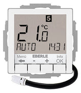 EBERLE Raumtemperaturregler 10-40°C 230V UTE 4800-F-RAL9016-G-55 ws IP30 16A
