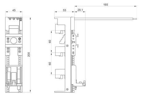 SIEMENS Zubehör Sammelschienen 8US1251-5DS11