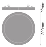 LEDVANCE LED-Einbaustrahler 15-23W EVG DL UNIV D300 V 23W ML 83040 WT 1LED ws