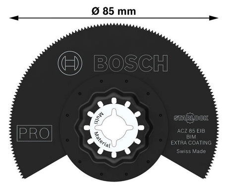 BOSCH-EW Segmentsägeblatt rnd Holz SEGMENTSÄGEBLAT Nichteisen-Metalle