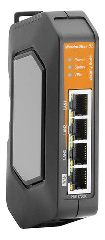 WEIDMÜLLER Router Hutschiene 3x10/100 IE-SR-4TX Eth 1xWAN VPN
