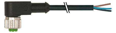 MURR Sensor-Aktorkabel 3p 3m M12 Female 7000-12321-6330300 abgew fr.Ende PUR