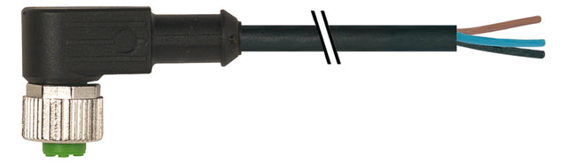 MURR Sensor-Aktorkabel 3p 3m M12 Female 7000-12321-6330300 abgew fr.Ende PUR