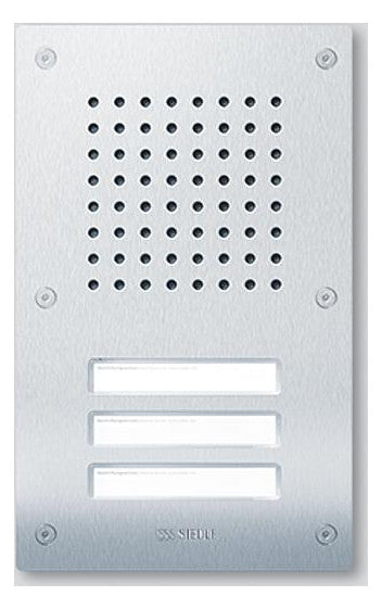 SIEDLE Türstation UP edst 3RT 6+n m.Abd Classic CL 111-3 R-02 Vandal.Schutz