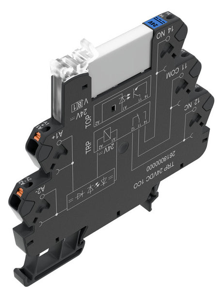 WEIDMÜLLER Schaltrelais 1W IP20 TRP 24VDC 1CO 6,4x89,4x87,8mm