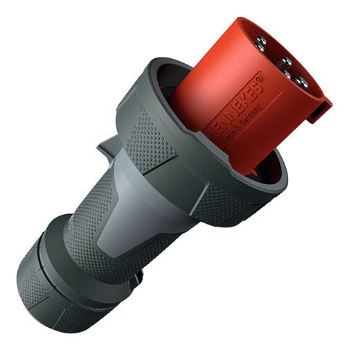 MENNEKES CEE-Stecker 5p 125A IP67 6h Kst PowerTOP Xtra 13225 400V/rt Schraubkl