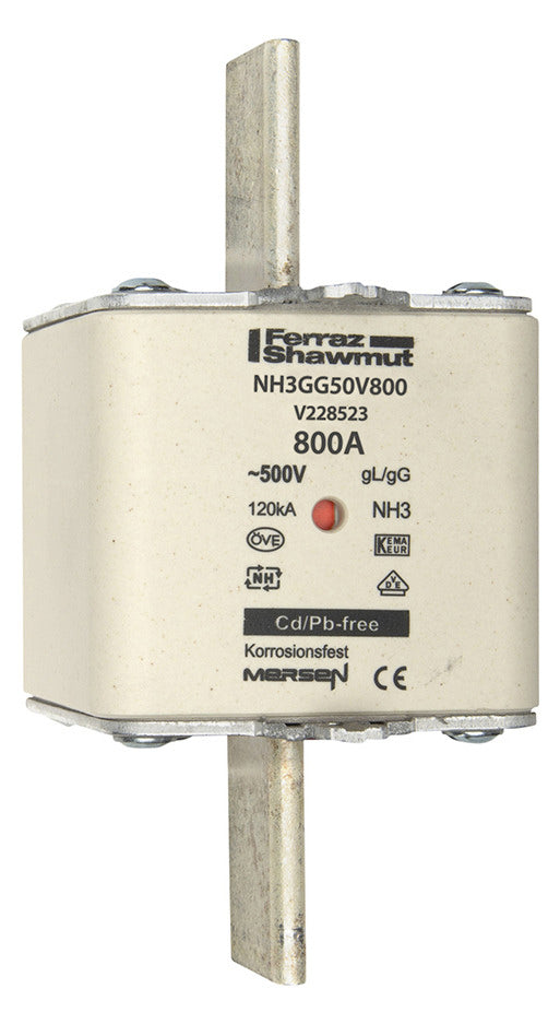 MERSEN NH-Sicherungseinsatz 40A NH000 gG NH000GG50V40-1 500VAC Kombik