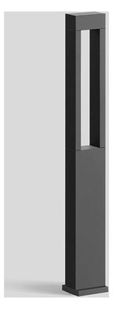 BEGA LED-Pollerleuchte 5,2W IP65 3000K 77266K3 216lm graphit Alu Gl_tr