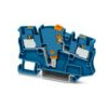 PHOENIX Trennreihenklemme bl 0,2-6qmm PTME 4 BU 24A 1Etage erf.Abschlusspl