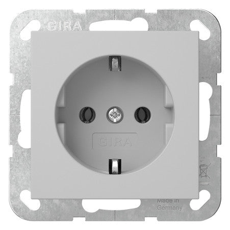 GIRA Steckdose 1f gr mt UP IP20 System 55 4188015
