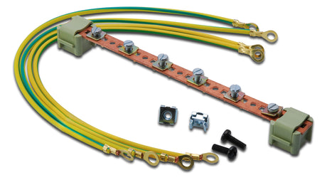 ASSMANN ELEKTRO Potischiene, 220 mm incl. Erdungskabel DN-19 EARTH