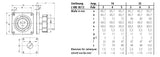 MENNEKES CEE-Anbaugerätestecker 5p 32A 834 400V/rt 6h IP67 Schraubkl ger Kst