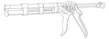 WALRAVEN Henkel Kartuschenpistole Tangit 2K-Profi-Spezialpistole für FP550