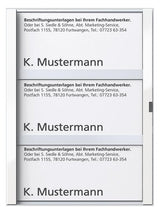 SIEDLE Zubehör Sprechanlage Kst Türstat TM 612-3, BTM 650-03 WH ws Ersatzteil