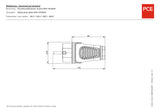 PC ELECTRIC Schutzkontaktstecker 16A 230V Gummi IP54 ger sw 0522-sb
