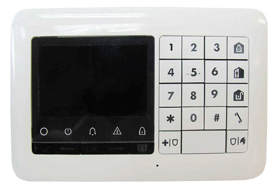 GROTHE Rufdisplaymodul LAN 2RT ws FA30 -KP10LCD 100x150x20mm