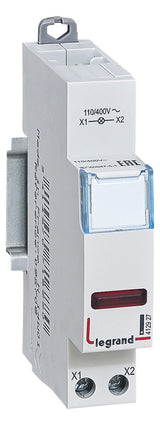 LEGRAND Leuchtmelder REG 400V rt LED AC Legrand 412927 0,5W 1TE 44mm IP20
