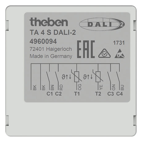 THEBEN Binäreingang DALI UP 4f TA 4 S DALI-2