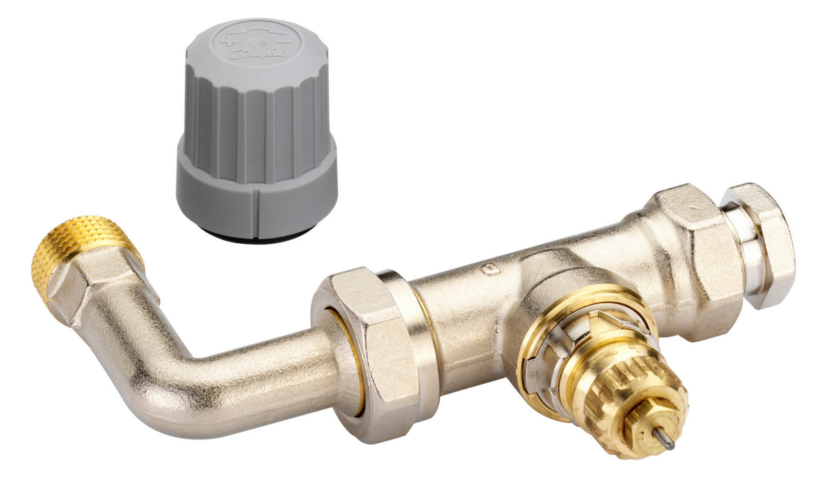 Danfoss Ventilgehäuse RA-KE Durchgang mit Bogen, R 1/2 | 013G3362