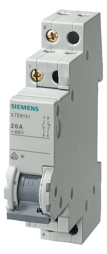 SIEMENS Wechselschalter REG 2S 2Ö 20A 5TE8152 400V 1TE