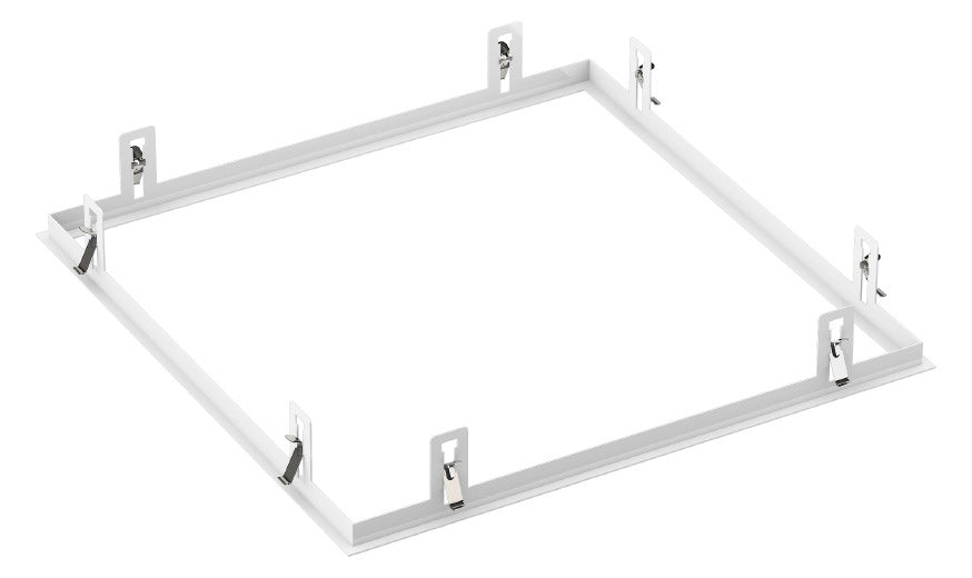 RZB Einbaurahmen ws Alu L624mm B624mm Parledo 981941.002 H2mm