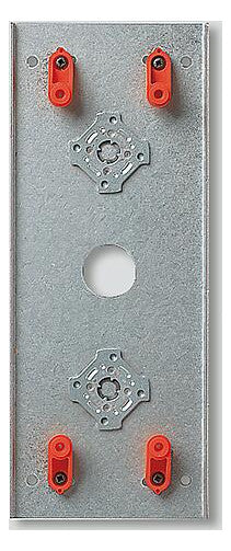 SIEDLE Adapter 2f UP gr ST 84x210x30mm VA/GU 512-0 Diebstahlsich.integrb