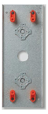 SIEDLE Adapter 2f UP gr ST 84x210x30mm VA/GU 512-0 Diebstahlsich.integrb