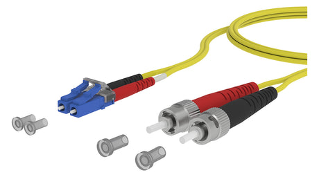 METZ CONNECT LWL-Patchkabel LC-D/ST SM 151P1JOAOD0E OS2 40m ge