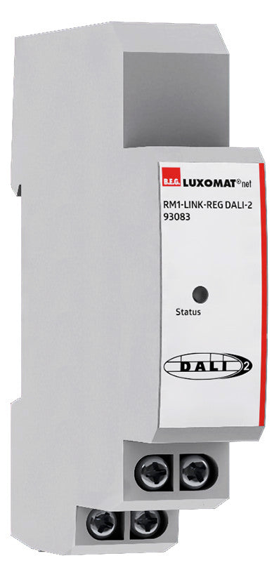 BEG Schaltaktor DALI REG TE 1f 16A 3000W RM1-LINK-REG DALI-2 weiß 10-22V