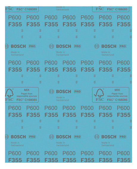 BOSCH-EW Schleifpapier K600 Papier 2608608H68 wasserf 280x230mm