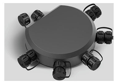 BEGA Verteilerdose sw 5p 71189