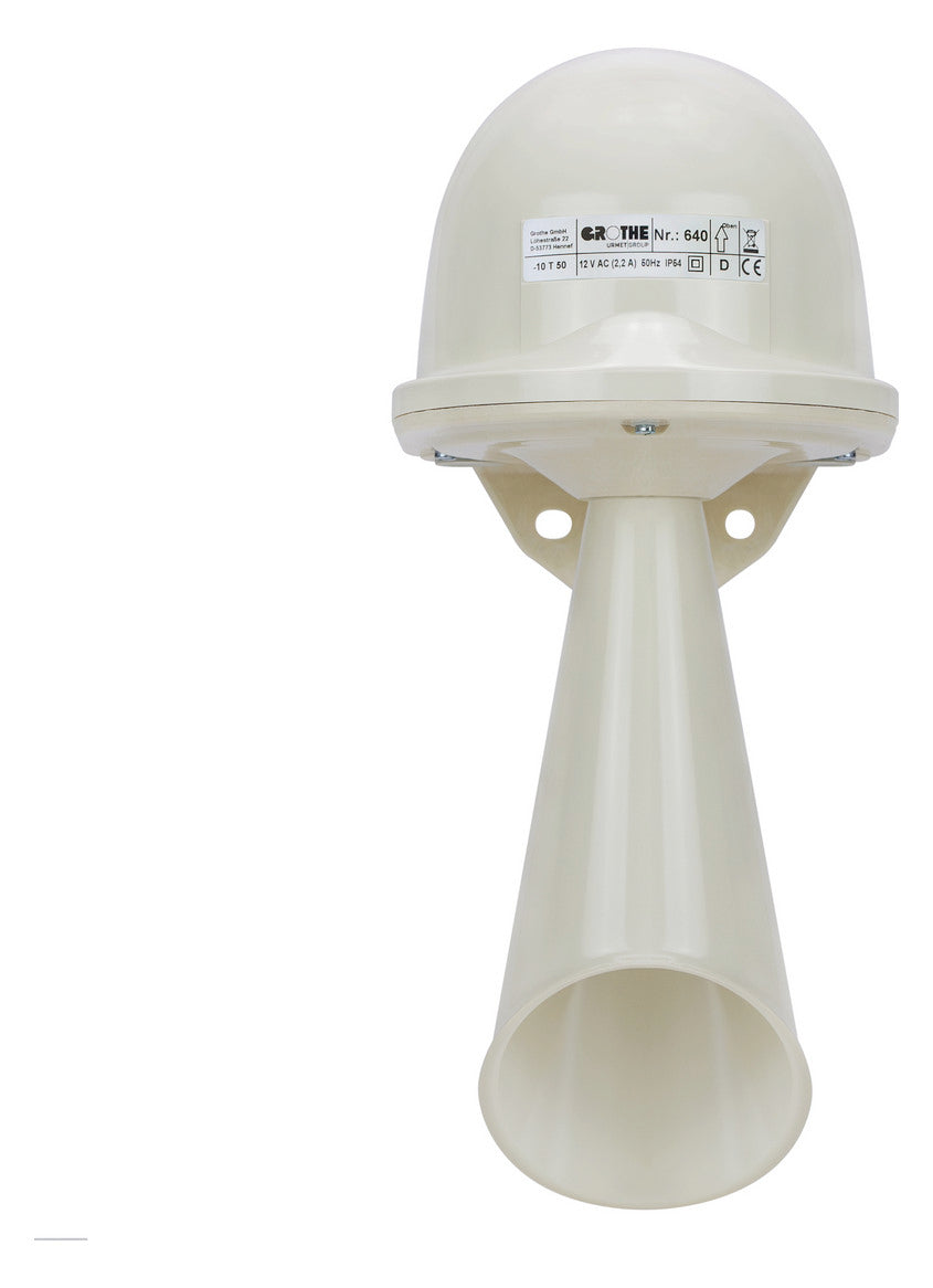 GROTHE Signalhupe 230V/AC 105dB Kst IP66 HUPE 640 230 V AC ws 0,05A
