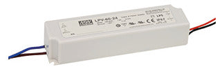 MEANWELL LED-Trafo 60W 2500mA 24V IP67 LPV2460 Kstgeh stat 163x43x32mm