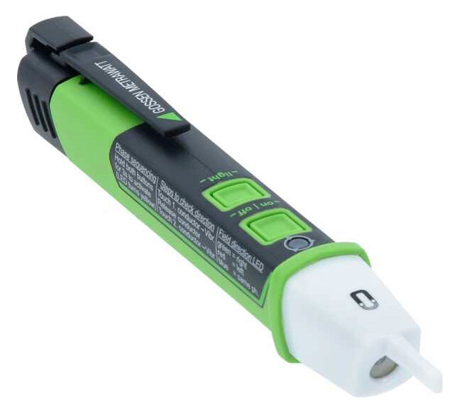 GOSSEN-METRA Spannungsprüfer 1p CAT.IV METRALINE VT SENSE 20-1000V LED Batt
