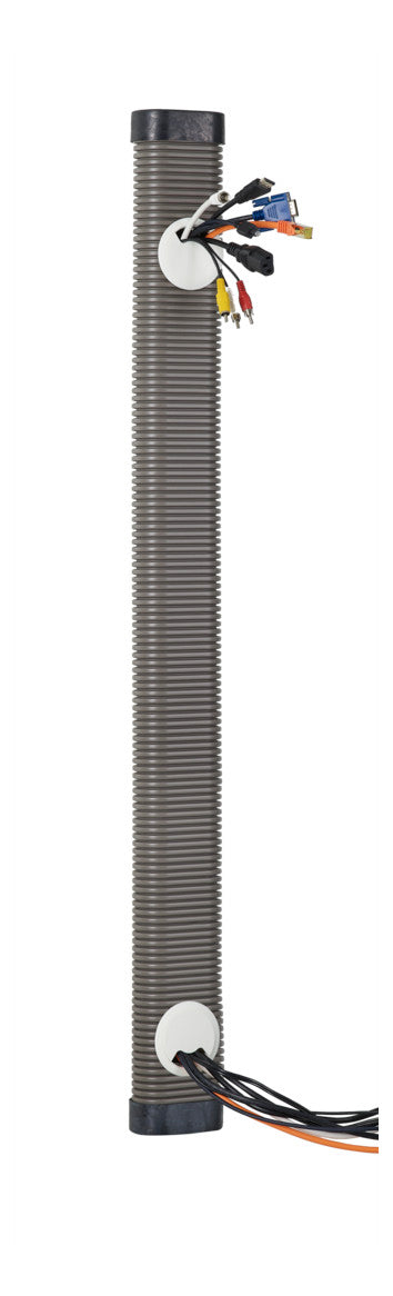 FRÄNKISCHE Wellrohr  92mm PE IP2X gr Multimedia-Rohr Set 1x1,5m 92x50 ohne Um
