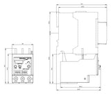 SIEMENS Überlastrelais therm 36-45A 3RU2136-4GD0 Direktanb 1S/Hilf 1Ö/Hilf