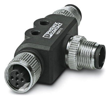 PHOENIX Aktor-Sensor-T-Adapter 5p Schirm SAC-5PT-FB/2XMB PBDP SH männlich (male)/